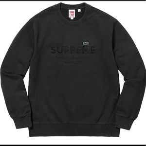 Supreme Lacoste Crewneck